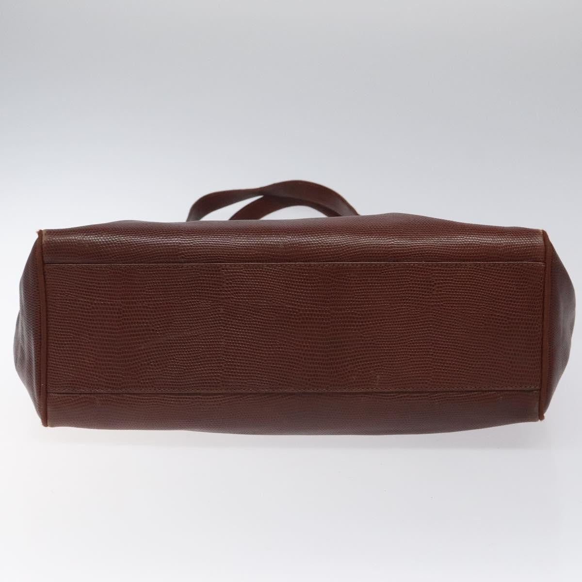 Salvatore Ferragamo Vala tote Leather, BROWN, LEATHER, Tote bag