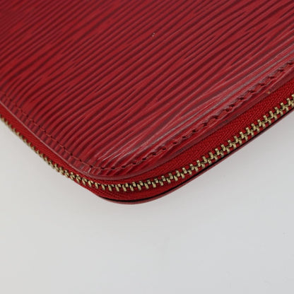 Louis Vuitton Geode Organizer Wallet Epi Leather, Red, Leather, Wallet