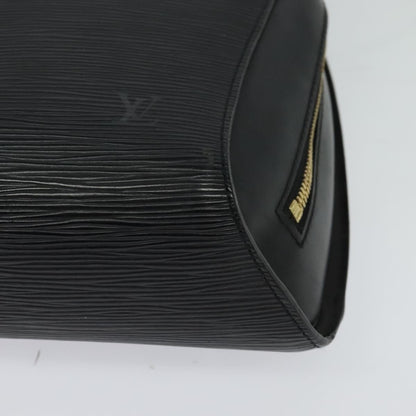 Louis Vuitton Mabillon Backpack Epi Leather, BLACK, LEATHER, Backpack