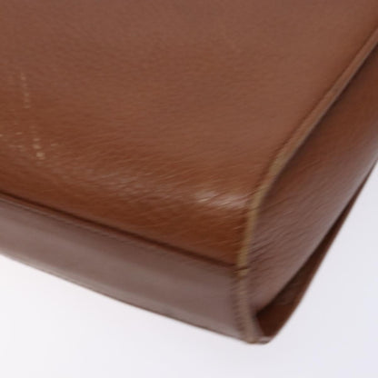 Burberry Flap Shoulder Bag Leather, BROWN, LEATHER, Shoulder bag