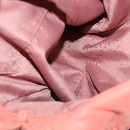 Stella McCartney Falabella Fold Over Bag Faux Suede, ORANGE, SUEDE, Shoulder bag