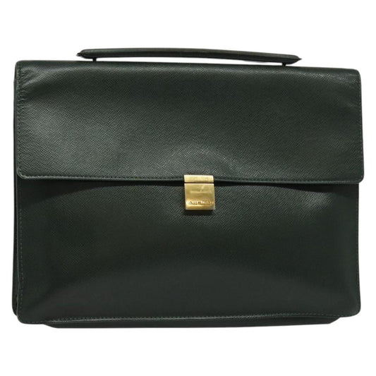 Louis Vuitton Porte-Documents Angara Briefcase Taiga Leather, GREEN, LEATHER, Briefcase