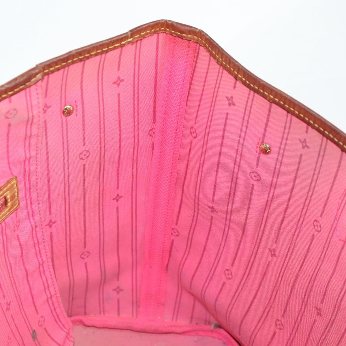 Louis Vuitton Neverfull NM Tote Limited edition printed canvas, BROWN, CANVAS, Tote bag