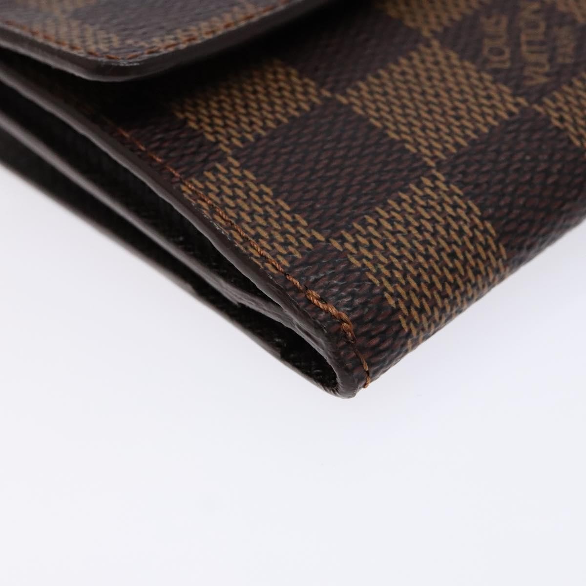 Louis Vuitton Ludlow Wallet Damier, BROWN, CANVAS, Wallets