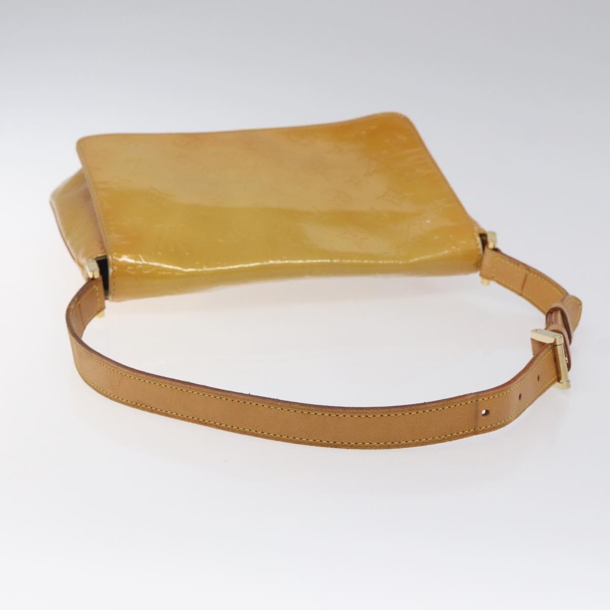 Louis Vuitton Thompson Street Handbag Monogram Vernis, BEIGE, PATENT_LEATHER, Handbag