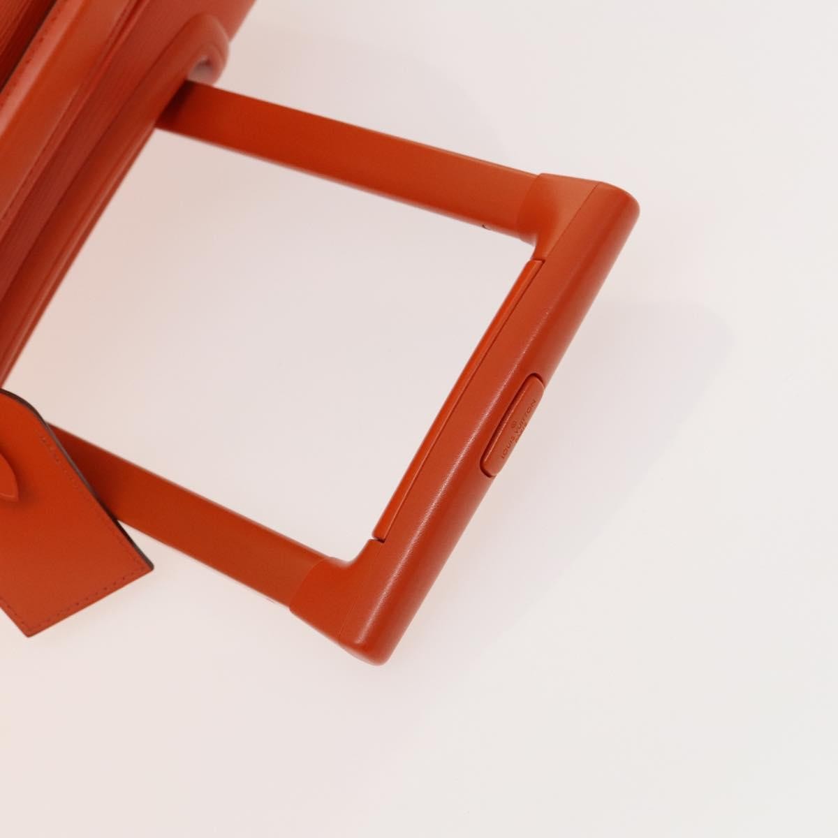 Louis Vuitton Pegase Luggage Epi Leather, ORANGE, LEATHER, Travel bag