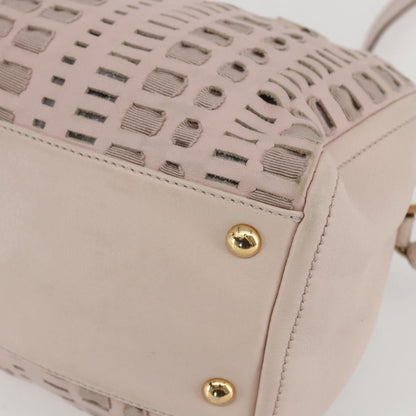 Salvatore Ferragamo Vala Handbag Leather, PINK, LEATHER, Handbag