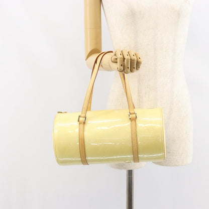 Louis Vuitton Bedford Handbag Monogram Vernis, BEIGE, PATENT_LEATHER, Handbag