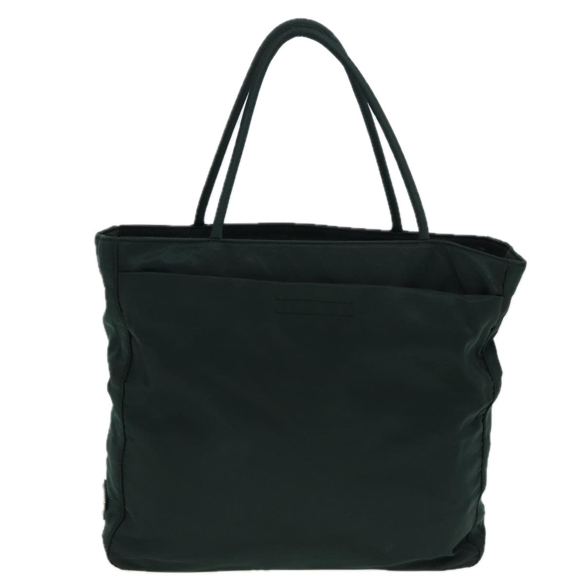 Prada Vintage Zip Tote Tessuto, KHAKI, NYLON, Tote bag