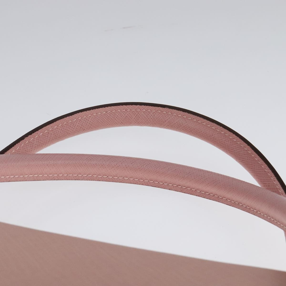 Salvatore Ferragamo Gancini handbag Leather, PINK, LEATHER, Handbag