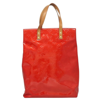 Louis Vuitton Reade Handbag Monogram Vernis, RED, PATENT_LEATHER, Handbag