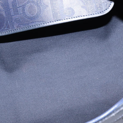 Christian Dior Lady Dior Boston Bag Canvas, NAVY, CANVAS, Travel bag