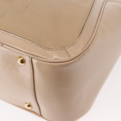 Salvatore Ferragamo Betulla Chain Tote Leather, BEIGE, LEATHER, Tote bag