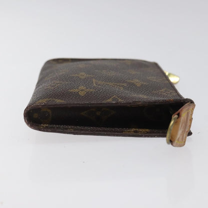 Louis Vuitton Pochette Accessoires Monogram Canvas, BROWN, CANVAS, Clutche & pouche