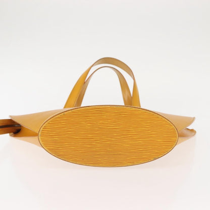 Louis Vuitton Saint Jacques Handbag Epi Leather, YELLOW, LEATHER, Handbag