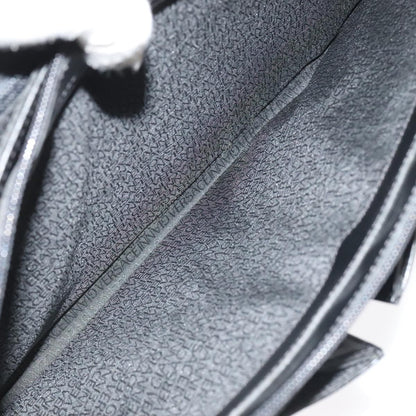 Versace Messenger Bag Leather, BLACK, LEATHER, Shoulder bag