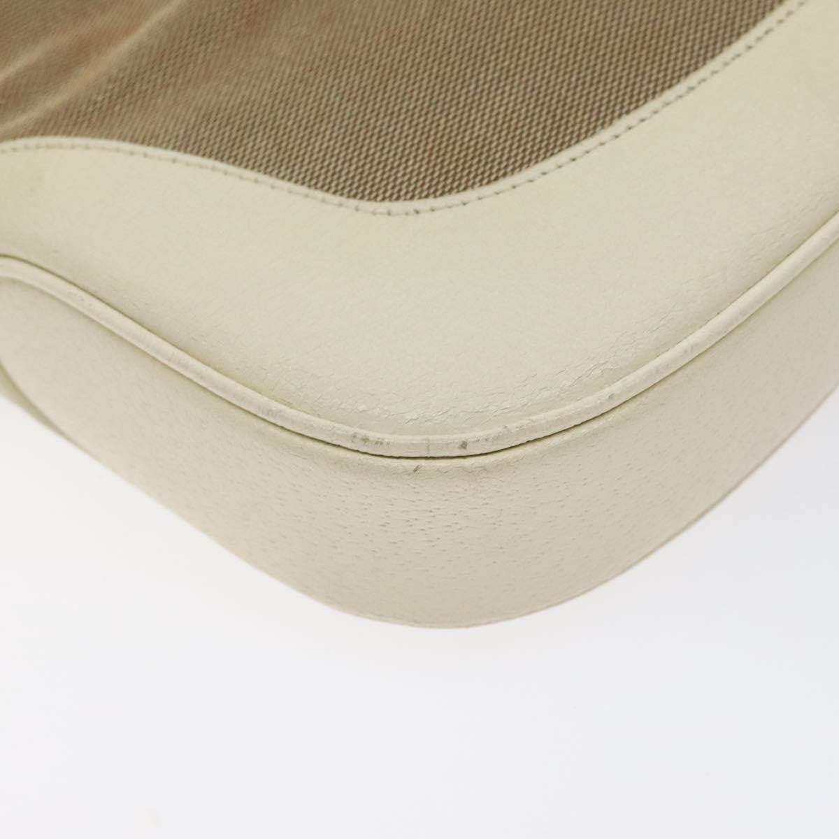 Gucci Vintage Jackie O Hobo Canvas and leather, BEIGE, CANVAS, Shoulder bag