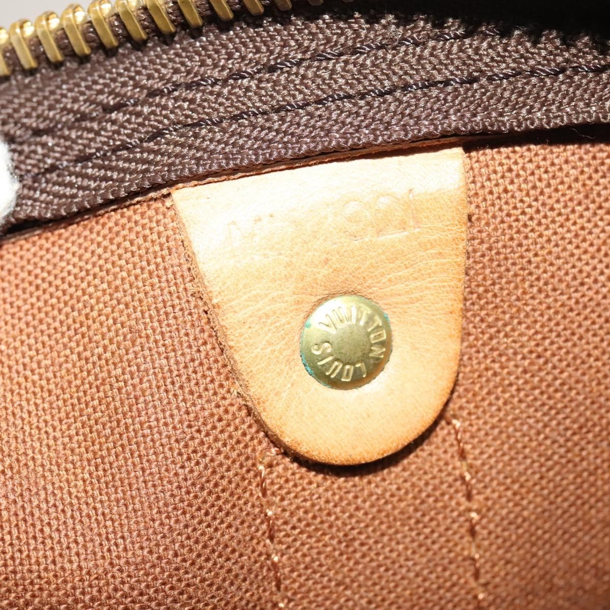 Louis Vuitton Keepall Bag Monogram Canvas, BROWN, CANVAS, Travel bag
