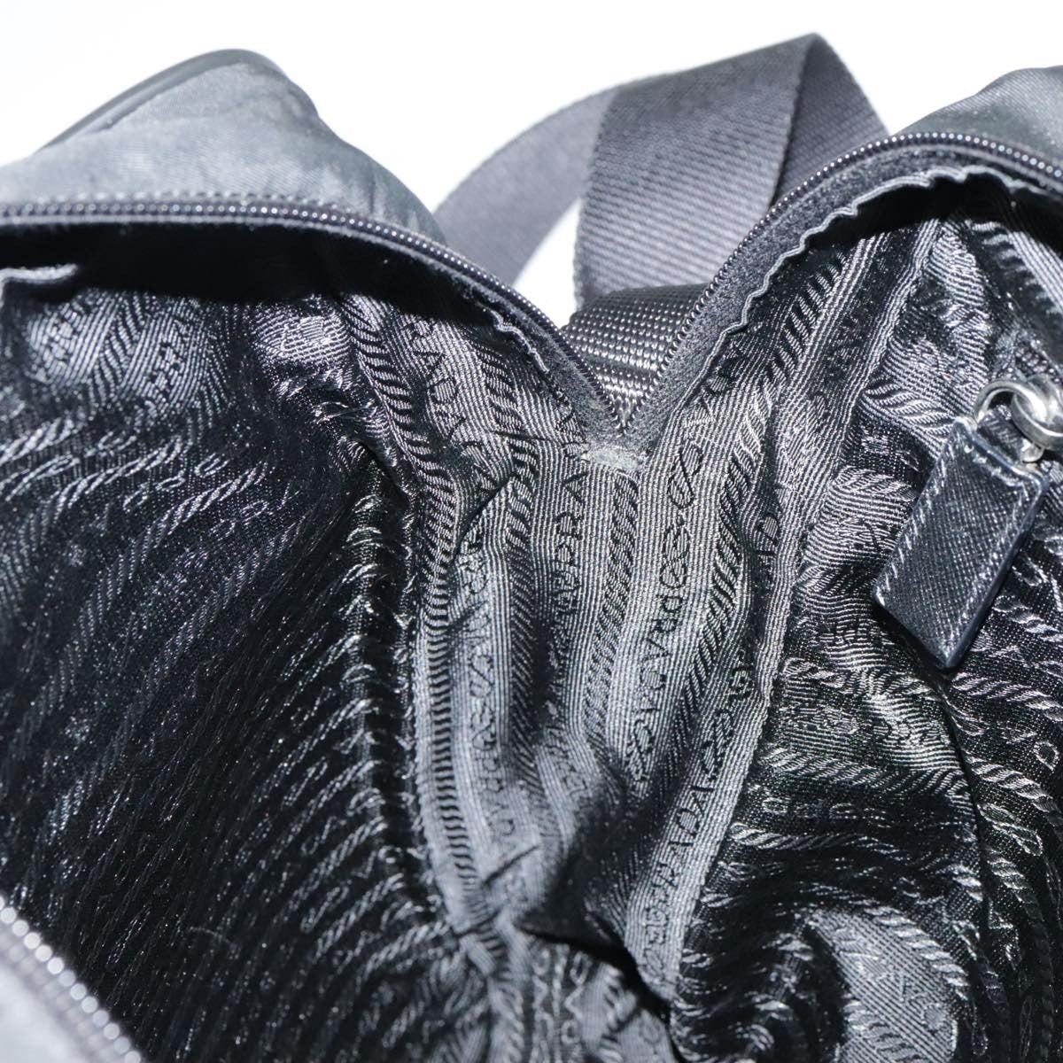 Prada Vintage Shoulder Bag Tessuto, BLACK, NYLON, Shoulder bag