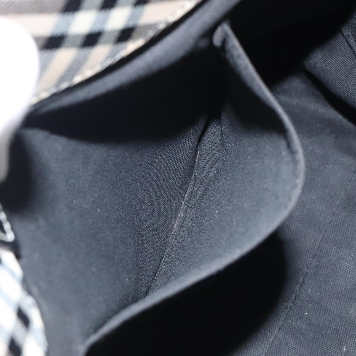 Burberry Nova Check Handbag Nylon, BEIGE, NYLON, Handbag