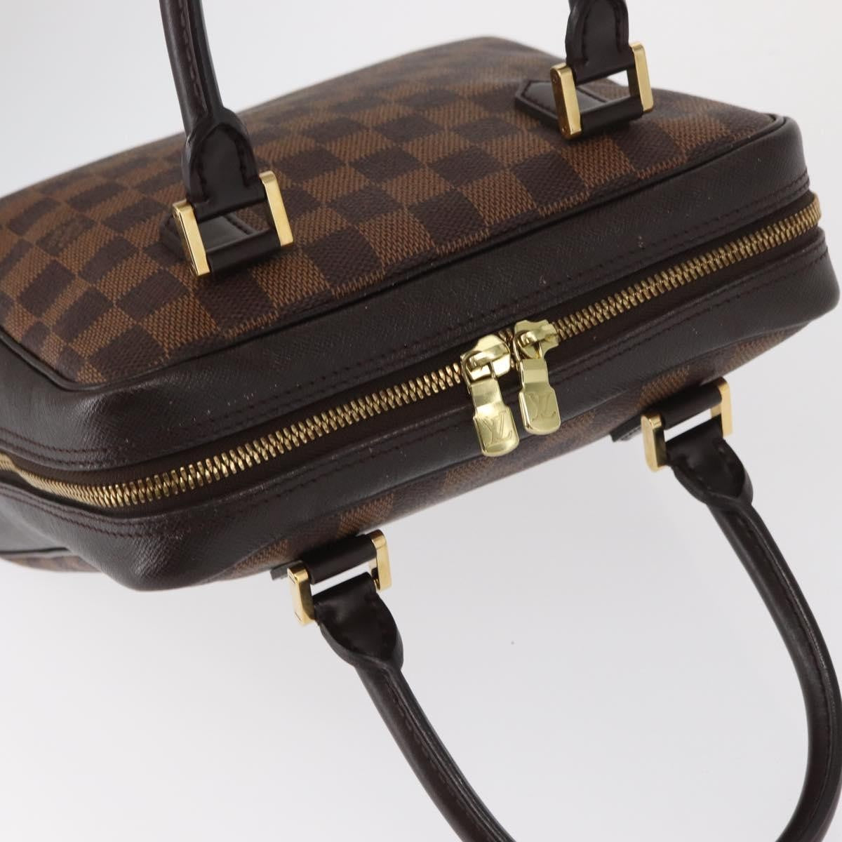 Louis Vuitton Brera Handbag Damier, BROWN, CANVAS, Handbag