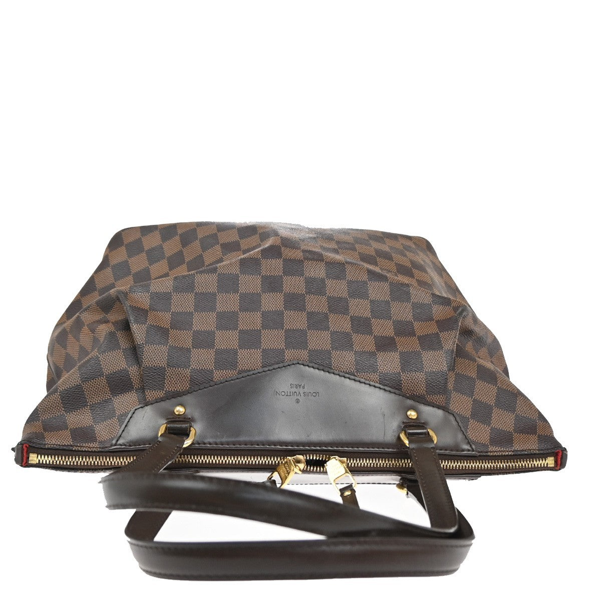 Louis Vuitton Westminster Handbag Damier, BROWN, CANVAS, Shoulder bag