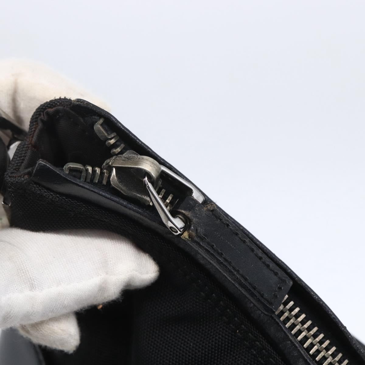 Gucci Zip Hobo Canvas, BLACK, CANVAS, Shoulder bag