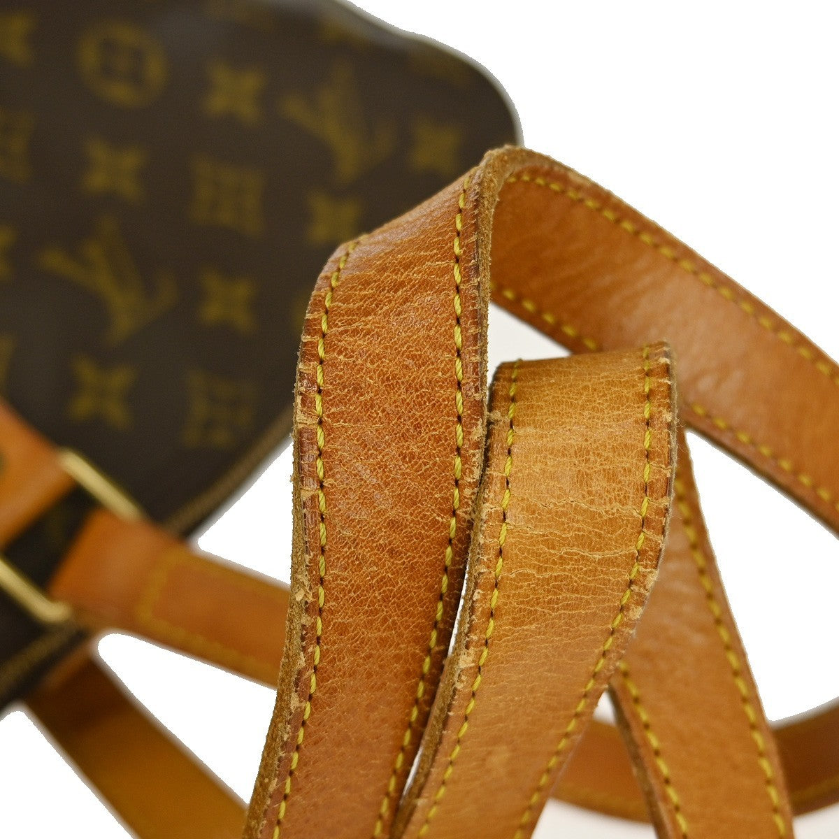 Louis Vuitton Flanerie Handbag Monogram Canvas, BROWN, CANVAS, Tote bag