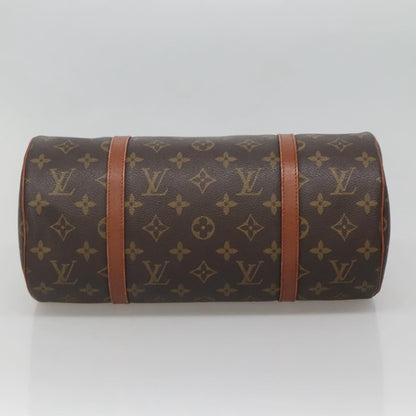 Louis Vuitton Papillon Handbag Monogram Canvas, BROWN, CANVAS, Handbag