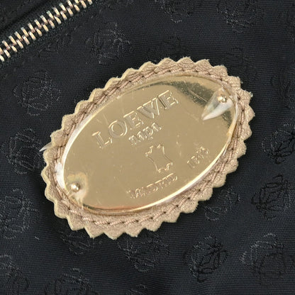 Loewe Anagram Logo Nappa Aire Hand Bag Leather, GOLD, LEATHER, Handbag