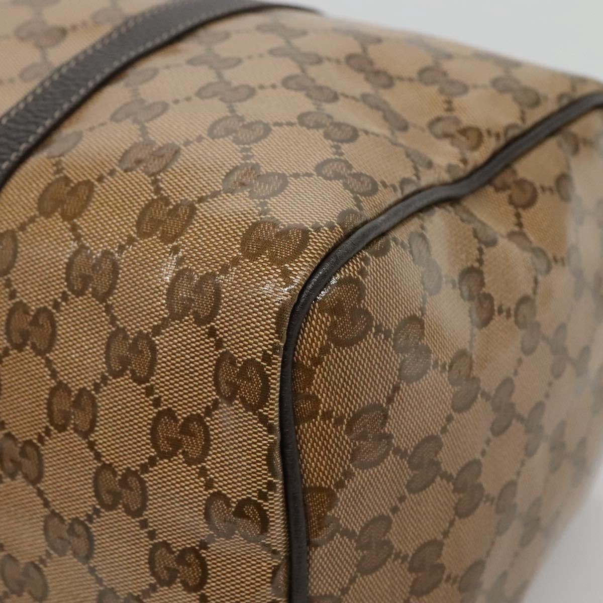 Gucci Joy Boston Bag GG Imprime, BEIGE, CANVAS, Travel bag