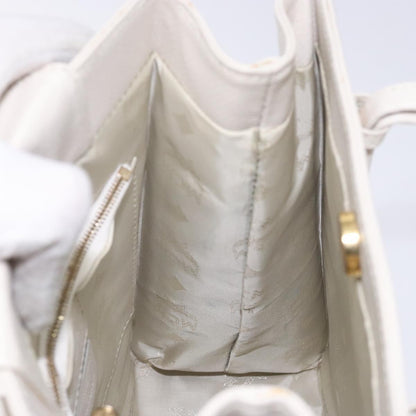 MCM Vintage Shoulder Bag Leather, WHITE, LEATHER, Shoulder bag
