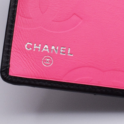 Chanel Cambon Bifold Wallet Quilted Lambskin, BLACK, LEATHER, Wallets