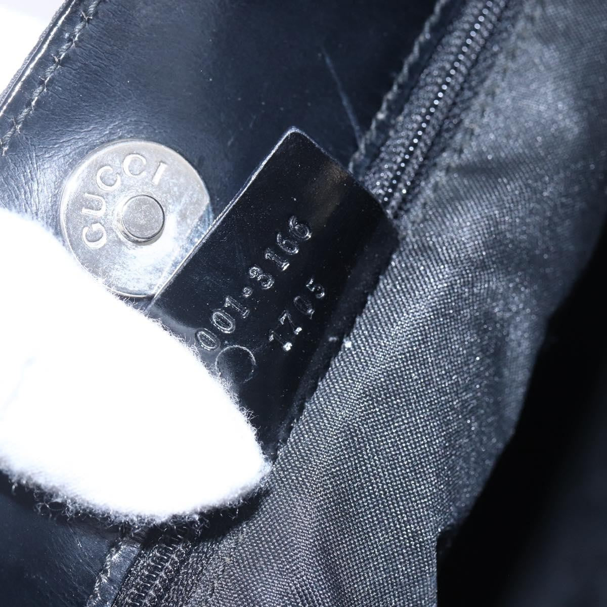 Gucci GG Canvas Bag Canvas, BLACK, CANVAS, Shoulder bag