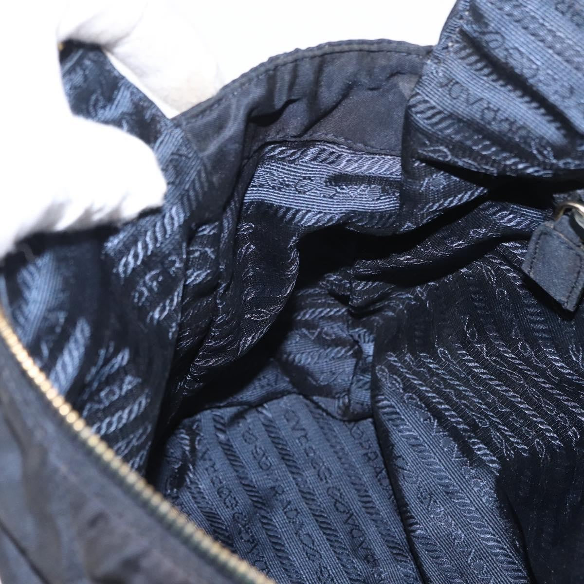 Prada Chain Shoulder Bag Tessuto, NAVY, NYLON, Shoulder bag