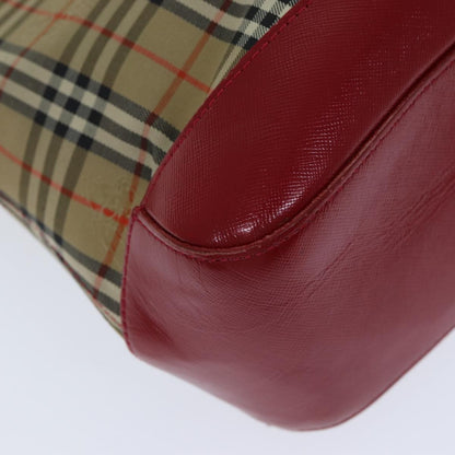 Burberry Nova Check Handbag Nova Check Canvas, BEIGE, CANVAS, Handbag