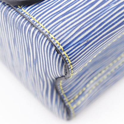 Louis Vuitton Twist Handbag Epi Leather, BLUE, LEATHER, Shoulder bag