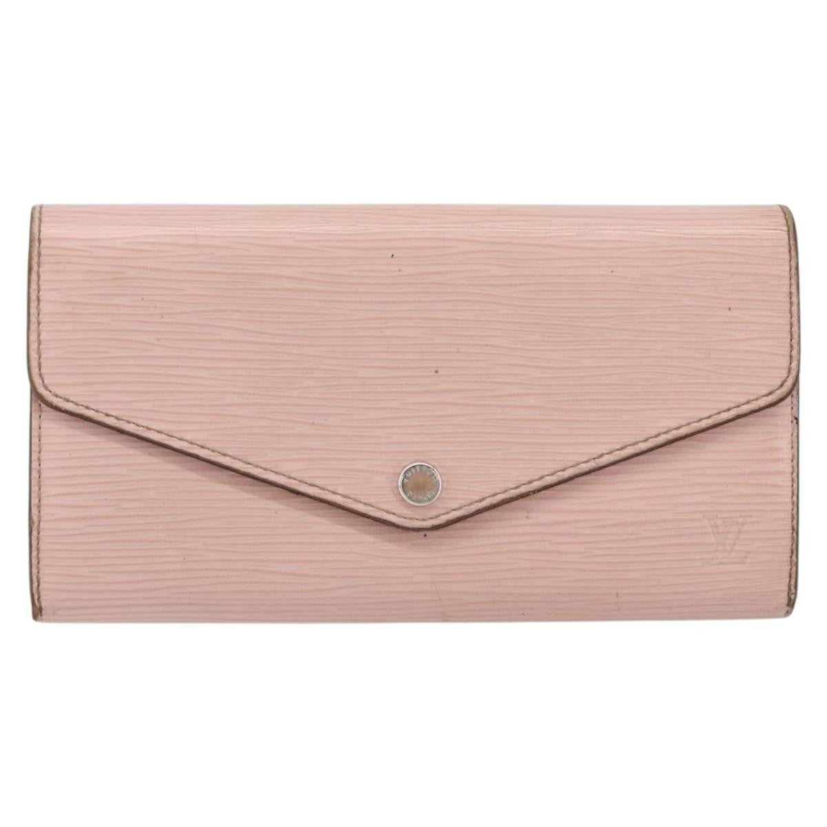 Louis Vuitton Sarah Wallet NM Epi Leather, PINK, LEATHER, Wallets