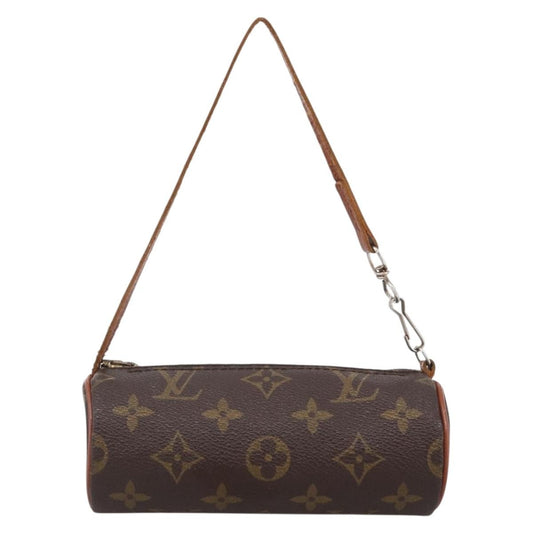 Louis Vuitton Papillon Pochette Monogram Canvas, BROWN, CANVAS, Clutche & pouche