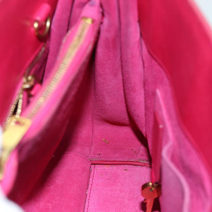 Saint Laurent Sac de Jour Carryall Bag Leather, PINK, LEATHER, Handbag