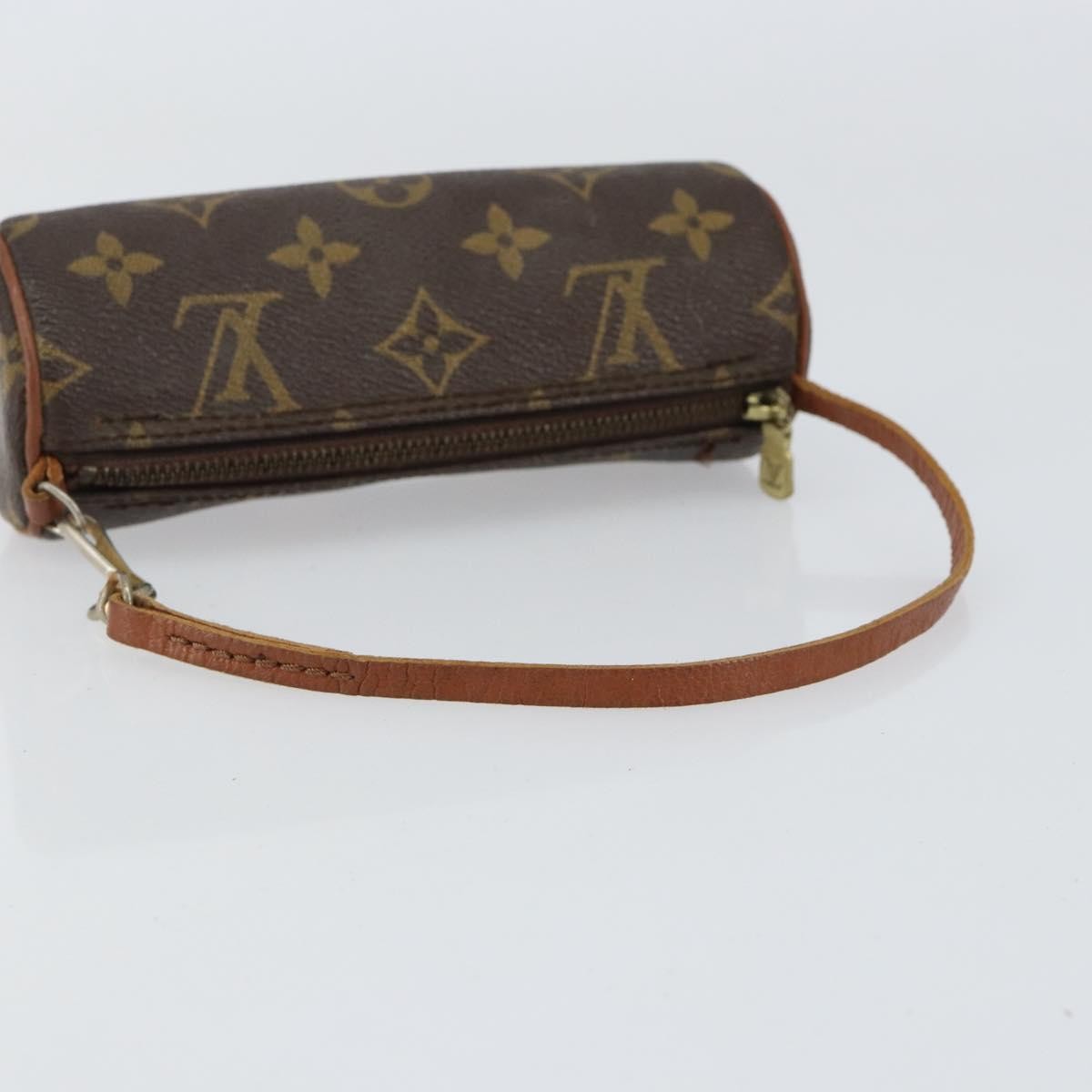 Louis Vuitton Papillon Pochette Monogram Canvas, BROWN, CANVAS, Clutche & pouche