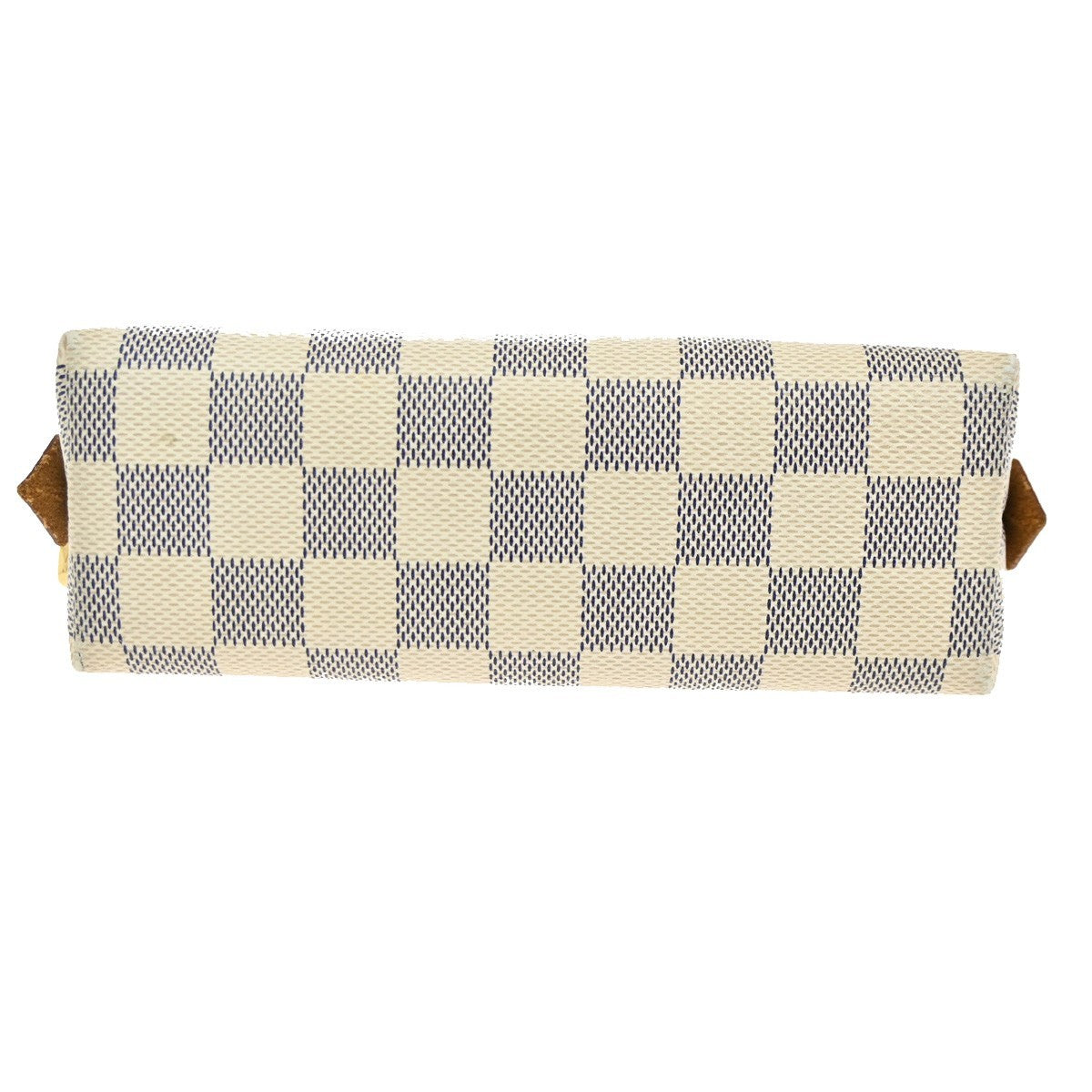 Louis Vuitton Cosmetic Pouch Damier, WHITE, CANVAS, Clutche & pouche
