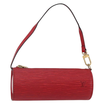 Louis Vuitton Soufflot Pochette Epi Leather, RED, LEATHER, Clutche & pouche