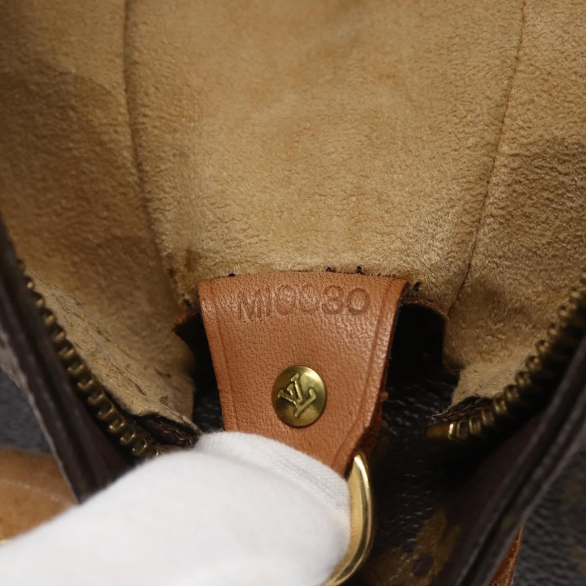 Louis Vuitton Looping Handbag Monogram Canvas, BROWN, CANVAS, Shoulder bag