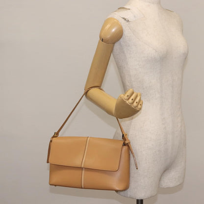 Burberry Shoulder Bag Leather, BEIGE, LEATHER, Shoulder bag