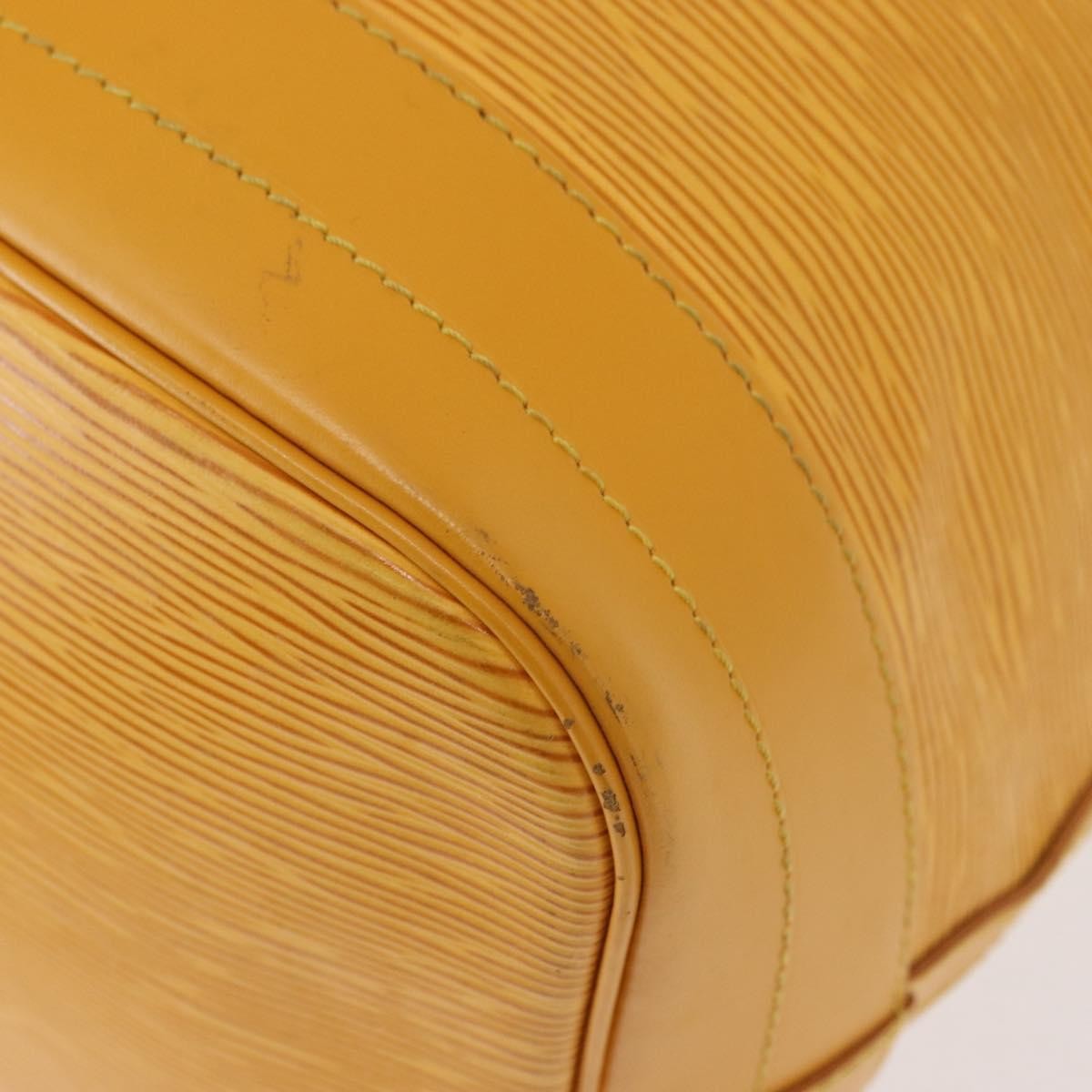 Louis Vuitton Noe Handbag Epi Leather, YELLOW, LEATHER, Shoulder bag