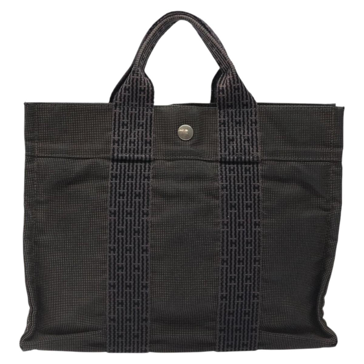 Hermes Fourre-tout Herline Fourre-tout Herline, GRAY, CANVAS, Tote bag
