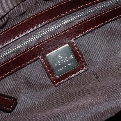 Fendi Vintage Top Handle Bag Velvet, BEIGE, VELVET, Handbag