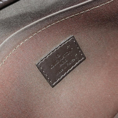 Louis Vuitton Lucille Handbag Mini Lin, KHAKI, CANVAS, Handbag