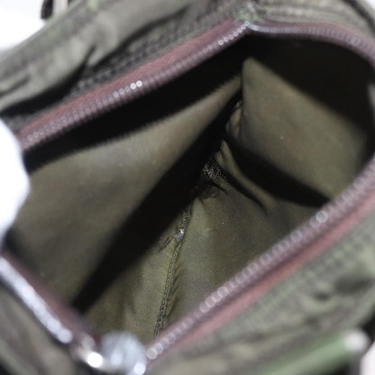 Prada Flat Messenger Bag Tessuto, KHAKI, NYLON, Shoulder bag